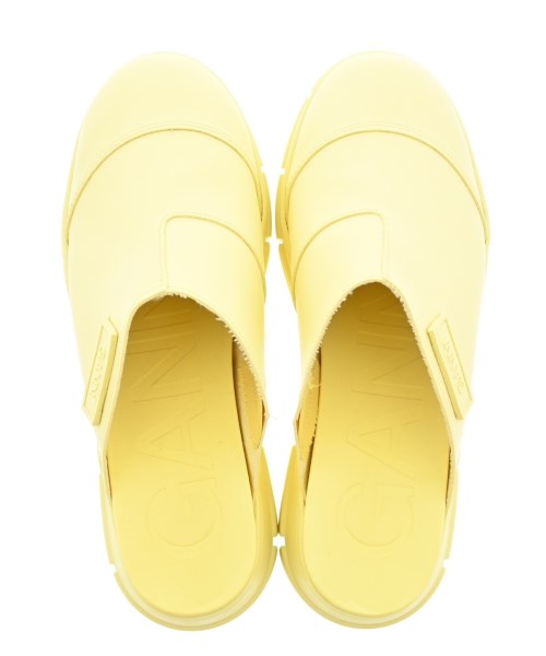 Ganni（ガニー）モカシン/デッキシューズ 黄 サイズ:EU39(25.5cm位) レディース/2200607432503
