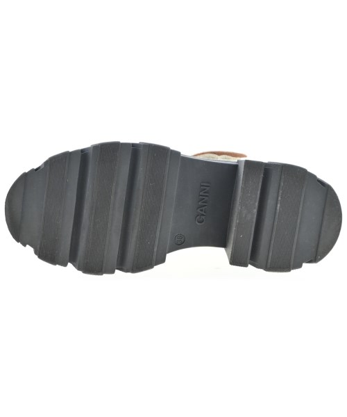 Ganni（ガニー）サンダル ベージュ サイズ:EU38(24.5cm位) レディース/2200668515030