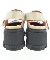 Ganni（ガニー）サンダル ベージュ サイズ:EU38(24.5cm位) レディース/2200668515030