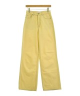 Ganni（ガニー）デニムパンツ 黄 サイズ:26(M位) レディース/2200672799013