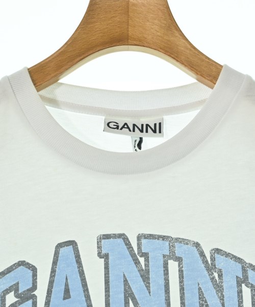 Ganni（ガニー）Tシャツ・カットソー 白 サイズ:XS レディース/2200673174031