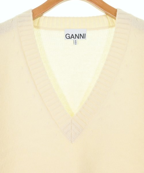 Ganni（ガニー）ニット・セーター 白 サイズ:L/XL レディース/2200668553278
