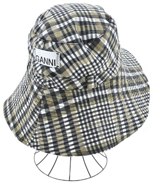 Ganni（ガニー）ハット カーキ サイズ:- レディース/2200671817084