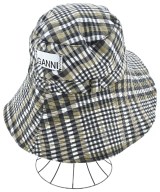 Ganni（ガニー）ハット カーキ サイズ:- レディース/2200671817084