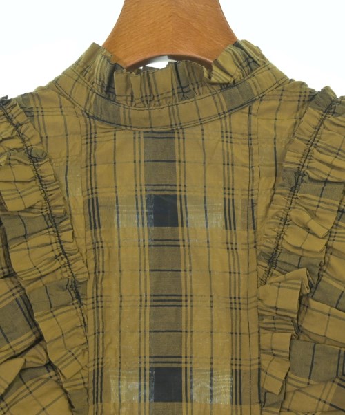 Ganni（ガニー）ブラウス カーキ サイズ:34(XS位) レディース/2200675749145