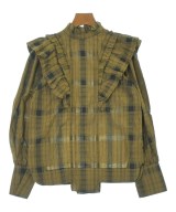 Ganni（ガニー）ブラウス カーキ サイズ:34(XS位) レディース/2200675749145