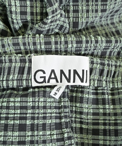 Ganni（ガニー）ワンピース 緑 サイズ:36(S位) レディース/2200675801027
