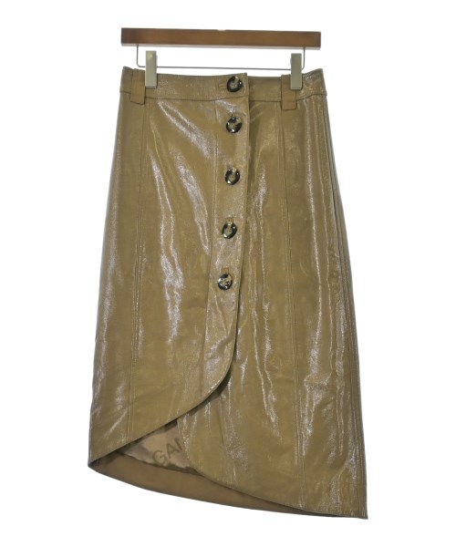 Ganni(ガニー)ロング・マキシ丈スカート ベージュ サイズ:36(S位)/2200672565021