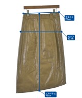 Ganni（ガニー）ロング・マキシ丈スカート ベージュ サイズ:36(S位) レディース/2200672565021