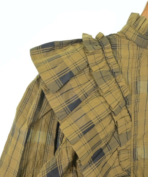 Ganni（ガニー）ブラウス カーキ サイズ:34(XS位) レディース/2200677386027