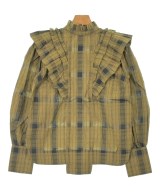 Ganni（ガニー）ブラウス カーキ サイズ:34(XS位) レディース/2200677386027