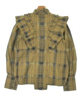 Ganni（ガニー）ブラウス カーキ サイズ:34(XS位) レディース/2200677386027