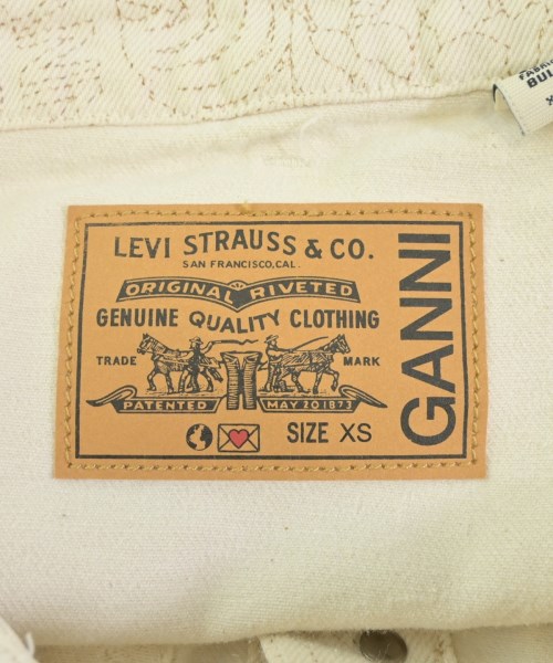 Ganni（ガニー）ブルゾン 白 サイズ:XS レディース/2200677897042