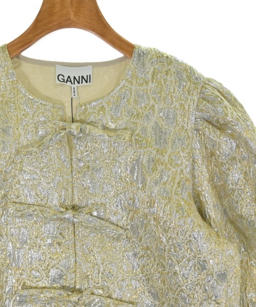 Ganni（ガニー）ブラウス ゴールド サイズ:38(M位) レディース/2200672154447