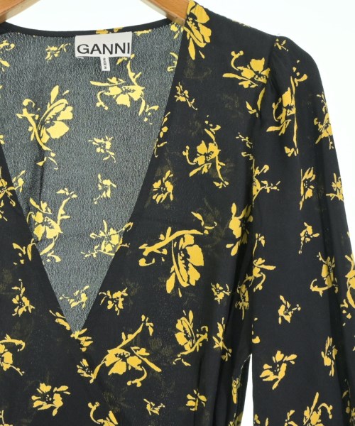 Ganni（ガニー）ワンピース 黒 サイズ:34(XXS位) レディース/2200673081056