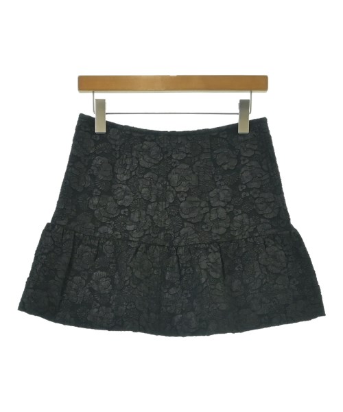 Ganni（ガニー）ミニスカート 黒 サイズ:36(S位) レディース/2200679702115