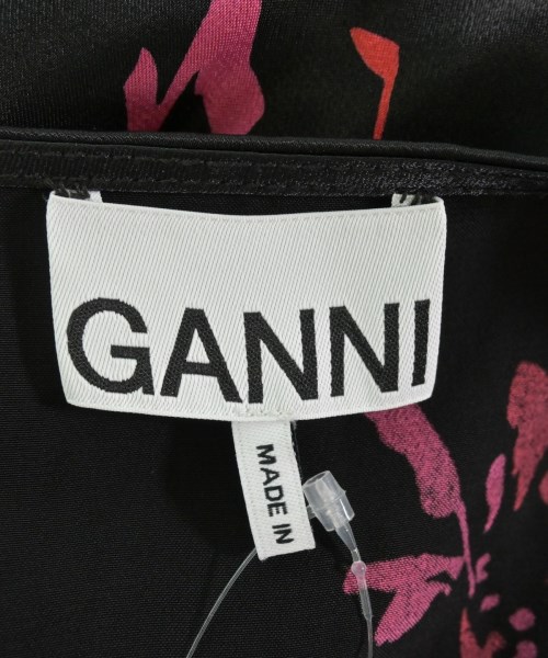 Ganni（ガニー）ワンピース 黒 サイズ:34(XS位) レディース/2200681661073