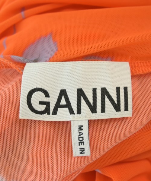 Ganni（ガニー）Tシャツ・カットソー オレンジ サイズ:36(S位) レディース/2200688849443
