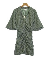 Ganni（ガニー）ワンピース 緑 サイズ:34(XXS位) レディース/2200693957348