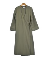 Ganni（ガニー）ワンピース カーキ サイズ:36(S位) レディース/2200696386084