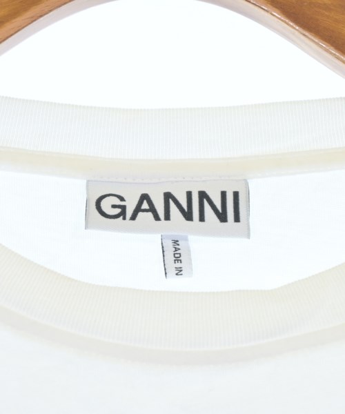 Ganni（ガニー）Tシャツ・カットソー 白 サイズ:S レディース/2200696390043