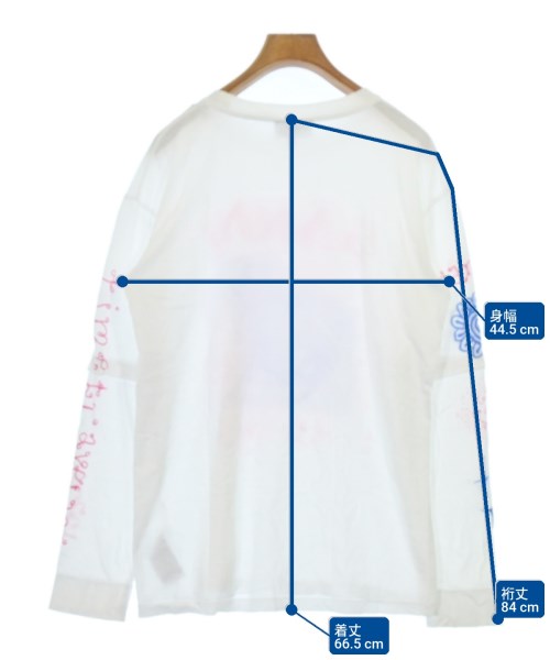 Ganni（ガニー）Tシャツ・カットソー 白 サイズ:S レディース/2200696390043