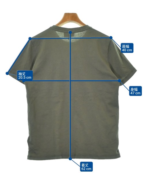 Ganni（ガニー）Tシャツ・カットソー カーキ サイズ:S レディース/2200695511166