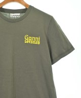 Ganni（ガニー）Tシャツ・カットソー カーキ サイズ:S レディース/2200695511166