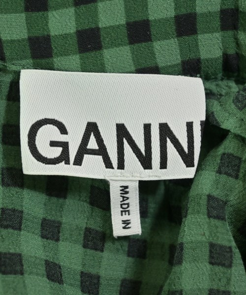 Ganni（ガニー）ワンピース 緑 サイズ:34(XS位) レディース/2200693195313
