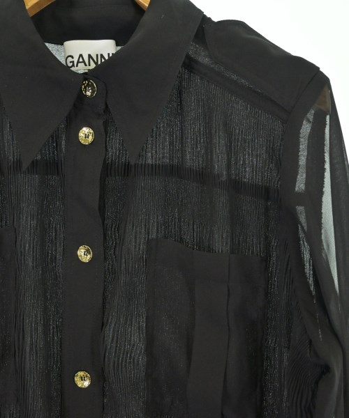 Ganni（ガニー）カジュアルシャツ 黒 サイズ:F レディース/2200696866050