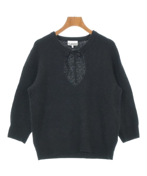 Ganni(ガニー)ニット・セーター 黒 サイズ:L/2200648425021