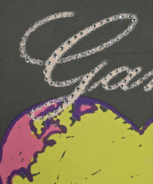 Ganni（ガニー）Tシャツ・カットソー グレー サイズ:L レディース/2200648425052