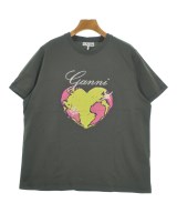 Ganni（ガニー）Tシャツ・カットソー グレー サイズ:L レディース/2200648425052