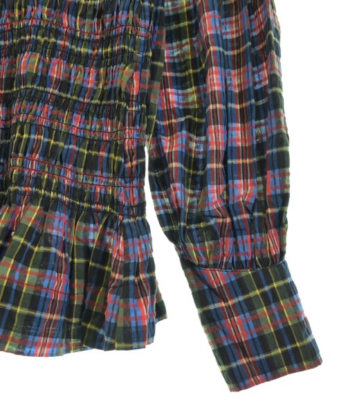 Ganni（ガニー）ブラウス 青 サイズ:38(M位) レディース/2200648909101