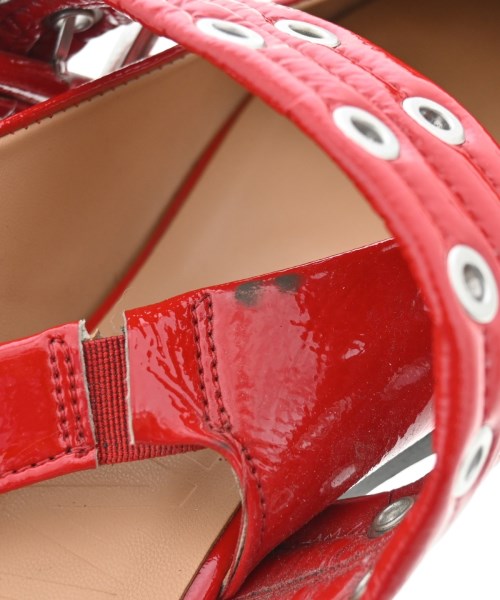 Ganni（ガニー）サンダル 赤 サイズ:EU39(25.5cm位) レディース/2200656106011