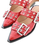 Ganni（ガニー）サンダル 赤 サイズ:EU39(25.5cm位) レディース/2200656106011