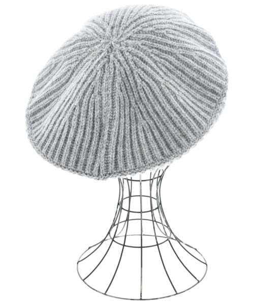 Ganni（ガニー）ハンチング・ベレー帽 グレー サイズ:F レディース/2200657079062