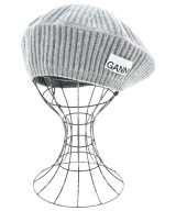 Ganni（ガニー）ハンチング・ベレー帽 グレー サイズ:F レディース/2200657079062