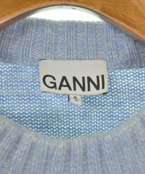 Ganni（ガニー）ニット・セーター 青 サイズ:S レディース/2200654474020