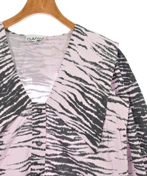 Ganni（ガニー）ブラウス ピンク サイズ:34(XS位) レディース/2200657863111