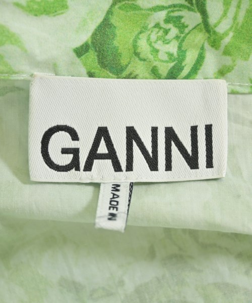 Ganni（ガニー）ワンピース 緑 サイズ:32(XXS位) レディース/2200646604145