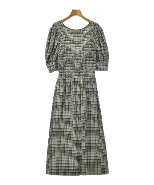 Ganni(ガニー)ワンピース ベージュ サイズ:34(XS位)/2200659161116