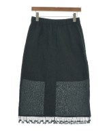 Ganni（ガニー）ひざ丈スカート 黒 サイズ:36(S位) レディース/2200660016016