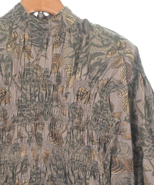 Ganni（ガニー）ブラウス 茶 サイズ:34(XS位) レディース/2200658338069