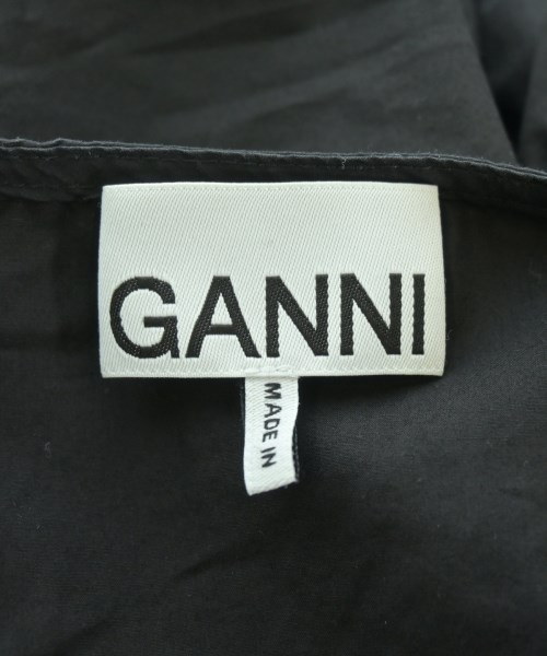 Ganni（ガニー）カジュアルシャツ 黒 サイズ:36(S位) レディース/2200659174109