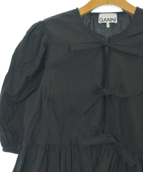 Ganni（ガニー）カジュアルシャツ 黒 サイズ:36(S位) レディース/2200659174109