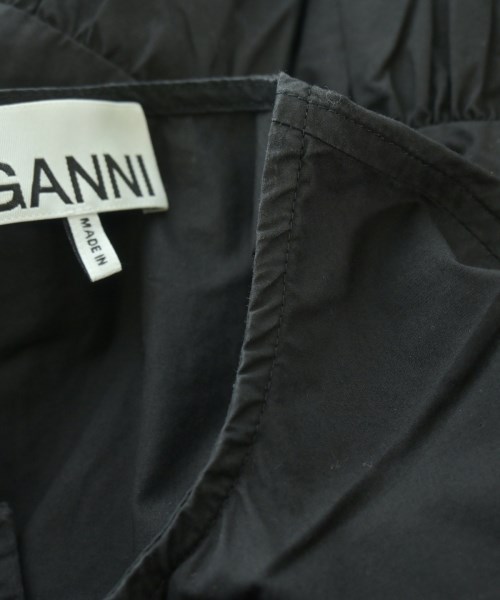 Ganni（ガニー）カジュアルシャツ 黒 サイズ:36(S位) レディース/2200659174109
