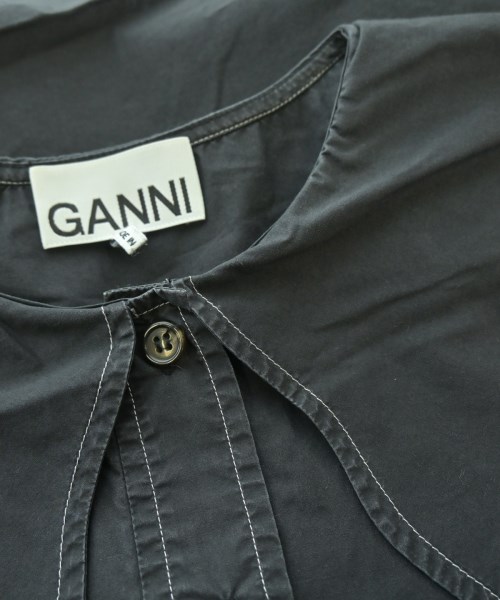 Ganni（ガニー）カジュアルシャツ 黒 サイズ:36(S位) レディース/2200659174116