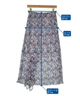 Ganni（ガニー）ロング・マキシ丈スカート 青 サイズ:36(S位) レディース/2200661476055