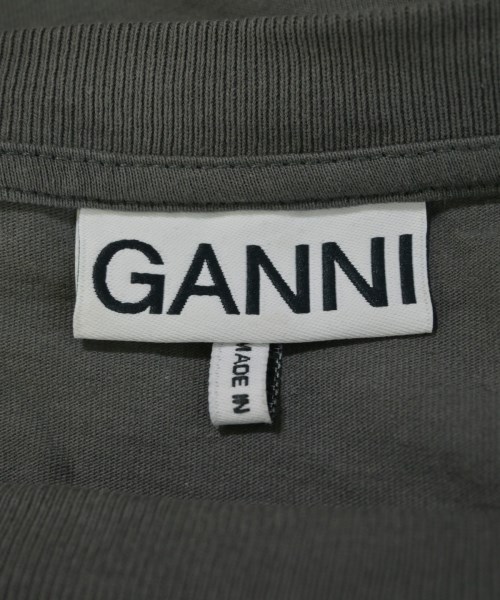 Ganni（ガニー）Tシャツ・カットソー グレー サイズ:F レディース/2200710532138